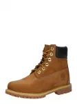 TIMBERLAND Suvarstomieji kulk&scaron;nis dengiantys batai karamelės / juoda