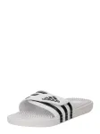 ADIDAS SPORTSWEAR &Scaron;lepetės 'Adissage' juoda / balta
