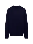 GOBI Cashmere Megztinis 'Men's Timeless Mock Neck Cashmere Sweater' tamsiai mėlyna
