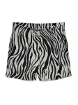 VERO MODA Klostuotos kelnės 'VMJESMILO' &scaron;viesiai pilka / juoda / sidabrinė
