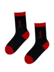 Sokisahtel Kojinės 'SUUSABAAS merino wool socks with skis' mi&scaron;rios spalvos