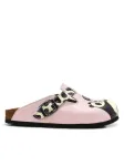 Goby Klumpės 'Women Calceo Pink Clogs WCAL5446 with panda design' rožinė