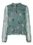 VERO MODA Palaidinė 'VMMilla' nefrito spalva / rožių spalva / juoda / balta