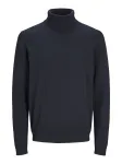 JACK & JONES Megztinis 'JJEBasic' tamsiai mėlyna
