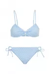 LSCN by LASCANA Bikinis &scaron;viesiai mėlyna / balk&scaron;va