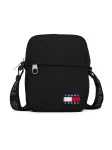 Tommy Jeans Rankinė su ilgu dirželiu 'Essential Flag Badge' juoda