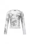 Ed Hardy Mar&scaron;kinėliai 'Schlange und Drache' &scaron;viesiai pilka / juoda