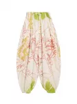 Desigual Kelnės 'Balloon' smėlio spalva / citrinos spalva / žolės žalia