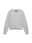 VERO MODA Kardiganas 'VMDoffy' margai pilka