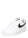 Nike Sportswear Sportbačiai be auliuko 'AIR FORCE 1 07' juoda / balta