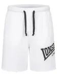LONSDALE Kelnės 'Polbathic' juoda / balta