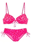 BUFFALO Bikinis &scaron;viesiai rožinė / tamsiai rožinė