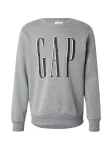 GAP Megztinis be užsegimo pilka / juoda / balta