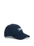 Tommy Jeans Kepurė 'Logo Embroidery Baseball' tamsiai mėlyna / balta