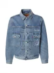 LEVI'S &reg; Demisezoninė striukė 'England Football Type II' tamsiai (džinso) mėlyna / raudona / balta