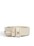 TOMMY HILFIGER Diržas 'ESSENTIAL EFFORTLESS 3.0' nebalintos drobės spalva