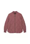 Superdry & Co Demisezoninė striukė rausvai violetinė spalva