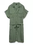VERO MODA Palaidinės tipo suknelė 'VMBumpy' žalia