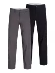 JACK & JONES &bdquo;Chino&ldquo; stiliaus kelnės 'JPSTKane Dave' tamsiai pilka / juoda