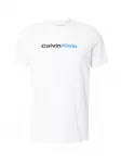 Calvin Klein Jeans Mar&scaron;kinėliai azuro spalva / juoda / balta