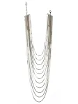 Addicted2 Grandinėlė 'Eterna Dor&eacute; collana placcata argento' platininė spalva