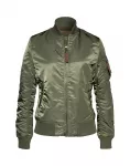 ALPHA INDUSTRIES Demisezoninė striukė 'MA-1 VF 59' tamsiai žalia