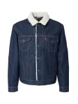 LEVI'S &reg; Demisezoninė striukė 'Type III Sherpa Trucker' tamsiai (džinso) mėlyna