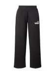 PUMA Sportinės kelnės 'ESS NATURE 2.0' juoda / balta