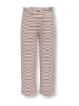 Only Mini Kelnės smėlio spalva / rausvai raudona