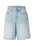 Calvin Klein Jeans Džinsai 'Logo Tape Bermuda' &scaron;viesiai mėlyna