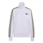 ADIDAS ORIGINALS Džemperis 'Firebird' alyvuogių spalva / balta