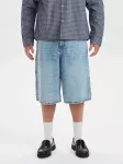 Dxnmxrk Džinsai 'DXHarri Blue Wide Fit Denim Shorts' tamsiai (džinso) mėlyna