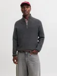 JACK & JONES Megztinis 'JORFREDERIKSBERG OLLIE' margai pilka