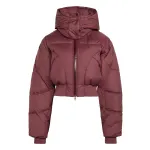 ADIDAS BY STELLA MCCARTNEY Sportinė striukė burgundi&scaron;ko vyno spalva