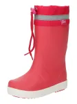 BECK Guminiai batai 'Wellies' pilka / rausvai raudona