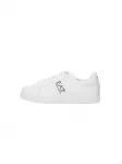 EA7 Emporio Armani Sportbačiai be auliuko 'CLASSIC' juoda / balta