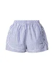 Calvin Klein Underwear Pižaminės kelnės violetinė-mėlyna / balta