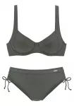 LASCANA Bikinis rusvai žalia