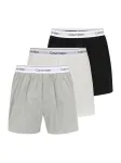 Calvin Klein Underwear Boxer trumpikės pilka / juoda / balta