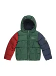 Levi's Kids Demisezoninė striukė tamsiai mėlyna jūros spalva / tamsiai žalia / raudona