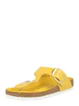 BIRKENSTOCK &Scaron;lepetės per pir&scaron;tą 'Gizeh' geltona