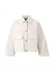 ARMANI EXCHANGE Demisezoninė striukė kremo