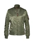 ALPHA INDUSTRIES Demisezoninė striukė 'MA-1 VF 59' tamsiai žalia