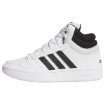 ADIDAS SPORTSWEAR Sportiniai batai 'HOOPS MID CLASSIC' juoda / balta