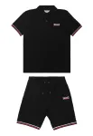 LONSDALE Treningas 'Chillingham' raudona / juoda / balta
