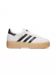 ADIDAS ORIGINALS Sportbačiai be auliuko 'Handball Spezial Bold' juoda / kiau&scaron;inio luk&scaron;to spalva