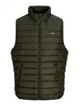 JACK & JONES Liemenė 'JJElvis' tamsiai žalia
