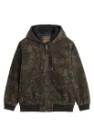LEVI'S &reg; Demisezoninė striukė 'POTRERO' rusvai žalia / tamsiai žalia