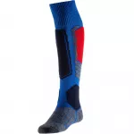 FALKE Sportinės kojinės 'SK1' mėlyna / margai pilka / ugnies raudona / juoda