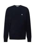 Carhartt WIP Megztinis 'Madison' tamsiai mėlyna / balta